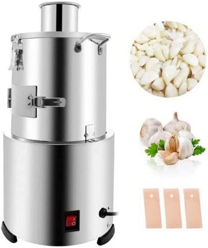 VBENLEM 110V Whole Garlic Peeling Machine Electric 25KG/H 200W Automatic Stainless SS for House-Biz